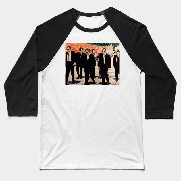 Reservoir Dogs Baseball T-Shirt by BryanWhipple